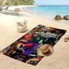 horror movie characters Printed Quick Dry Beach Towel Super Absorbent Soft Lightweight Bath Towel for Pool Summer Travel