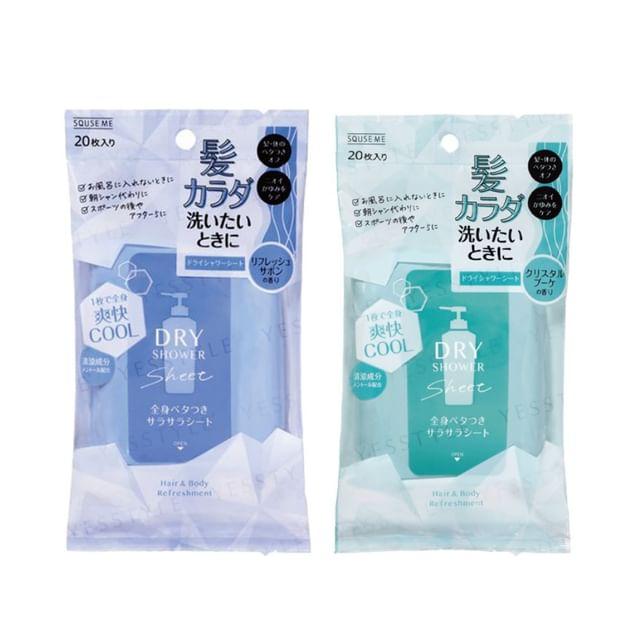 

SQUSE ME - Dry Shower Sheet Refresh Savon - 20 Sheets