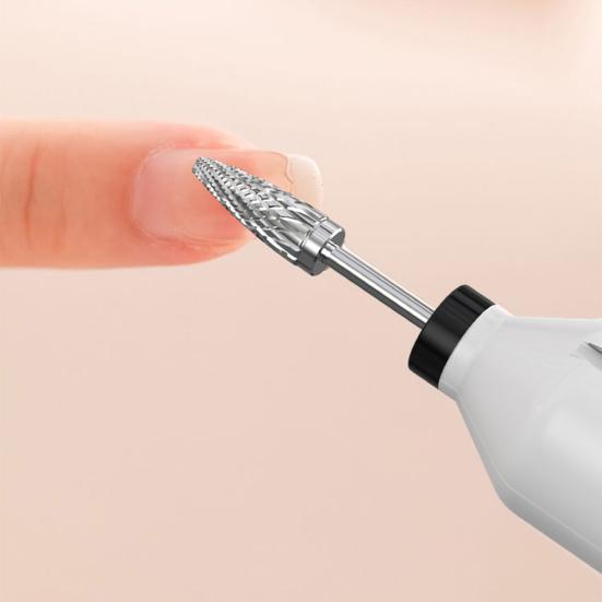 Electric Nail Drill with 4 Bits 3 Speed UV Nail Lamp Nail Portable Cordless Acrylic Gel Nail Polish Removal Machine Manicure Pedicure Tool