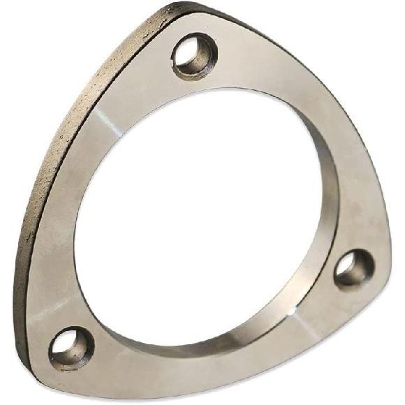 2" 3 Bolt Exhaust Flange Exhaust Gasket Exhaust Flange Connection Kit Fit for 51mm Exhaust Stainless Bros SS304-1 Pcs Flange and 1 Pcs Gasket