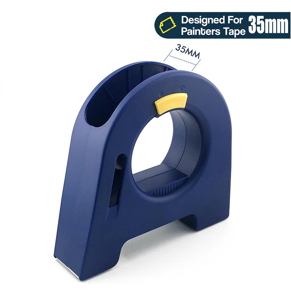 Heavy-Duty Tape Dispenser – Durable PVC Construction for Crafts, Renovation, Classroom Desk & Wall Painting Projects