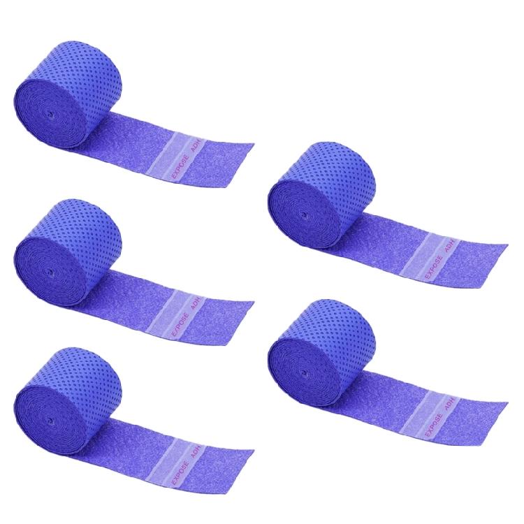 5Pcs Nonslip Tennis Racket Sweatband Badminton Overgrip Sweatband Fishing Rod Pick Sweatbands Racket Grip Easily Install