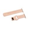 iWatch 7 Diamond Buckle S9 Silicone Strap with Wave Pattern for Apple Ultra Watch