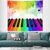 Living Room Bedroom Tapestry Creative Musical Note Pattern Fashion Home Decoration Tapestry