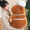 New Chef's Cap Capybara Bread  Soft  Dolls Pillow Animals Cartoon Funny Baby Throw Pillow Toys Birthday Gifts for Girls Boys