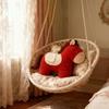 Horse Year Mascot Plush Cushion Uniquely Shaped Plush Toy Sofa Living Room Decoration Throw Pillow Gift
