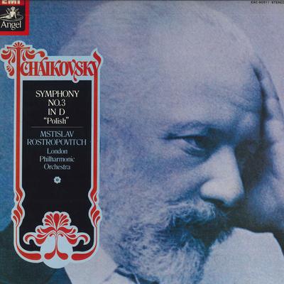 LP Record MSTISLAV ROSTROPOVITCH LONDON PHIL Tchaikovsky Symphony No. 3 Op. 29 EAC80511 ANGEL Japan Classical Used