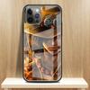 Funda de vidrio templado de una pieza para iPhone 13, 11, 14, Pro, 12, 7, 8 Plus, SE 2022, XR, X, XS Max, 6, 6S