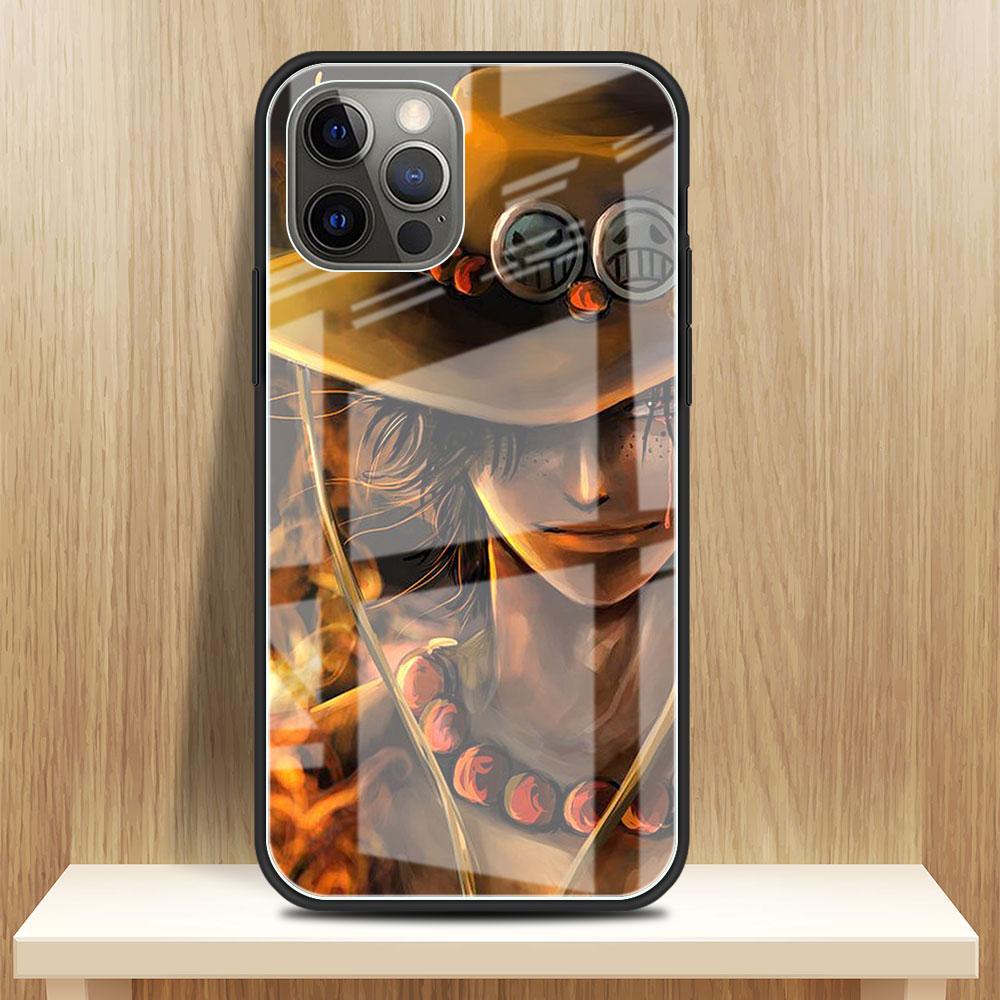 Funda de vidrio templado de una pieza para iPhone 13, 11, 14, Pro, 12, 7, 8 Plus, SE 2022, XR, X, XS Max, 6, 6S