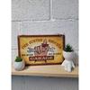 Busted Knuckle Garage Metal Sign, Vintage Workshop Wall Art Poster