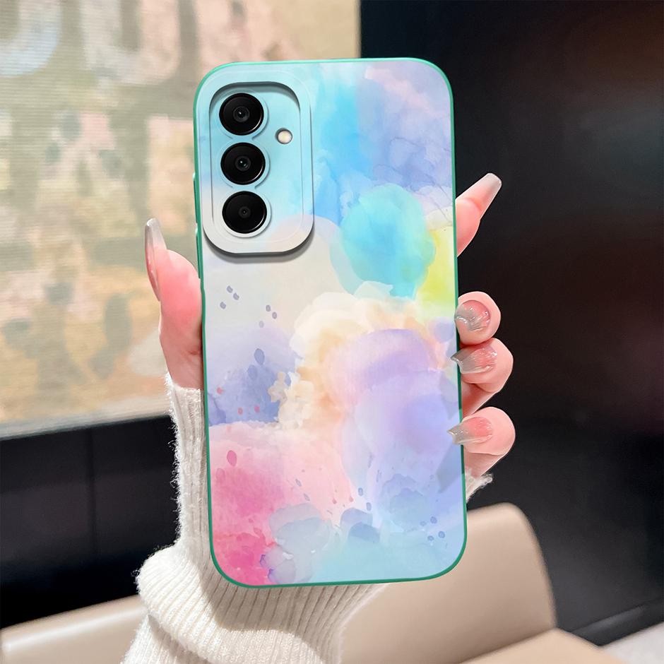 Custodia Per Samsung Galaxy A17 M17 4G 5G Gatto Cartone Animato Carino Copertura Protettiva Morbida in Silicone Per SamsungA17 M17 Fundas GalaxyM17 Coque