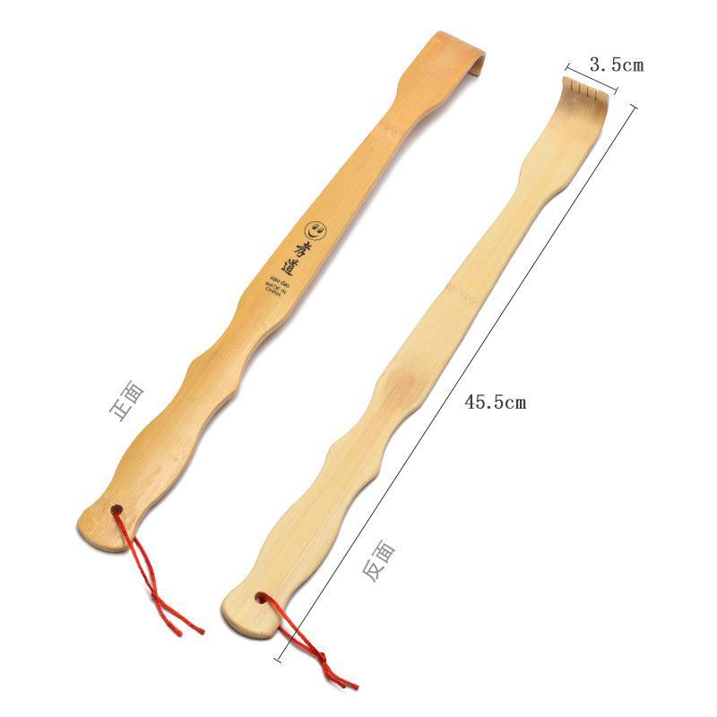 Handcrafted Bamboo Back Scratcher - Perfect for Independent Use and Elder Care.