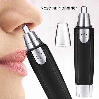 Nose Hair Trimmer Dustproof Cover Washable Cutter Head 360 Degree Rotate Mute Hygienic Grooming Battery Operated Professional Painless