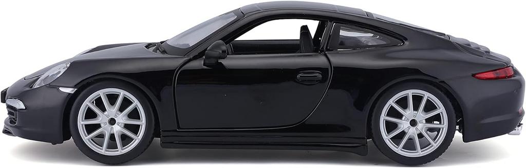 Brago Porsche Carrera Mini Car 911 CARRERA S 2012 1/24 (991) (Black) [Item]