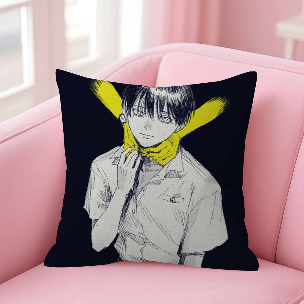 Anime The S-Summer Hikaru Died Pillow Cushion Cover Pillowcase Living Room Sofa Home Decor