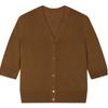 JNBY 25 Autumn Slim-Fit Short-Sleeve Knit Cardigan