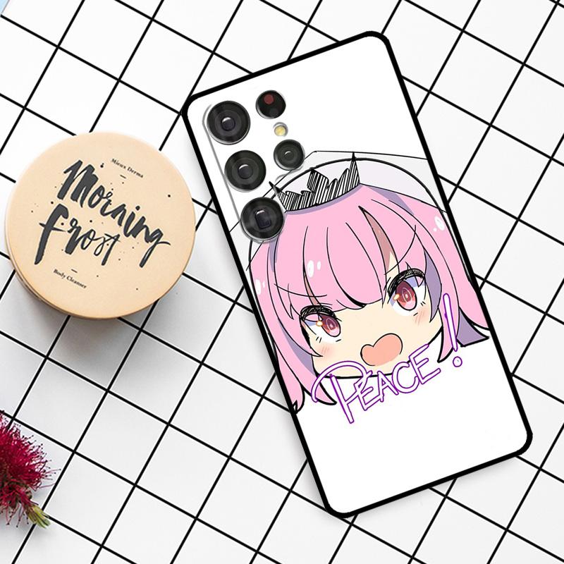 

Mori Calliope Hololive Case For Samsung Galaxy S25 Ultra S20 S21 S22 S23 S24 Ultra S9 S10 Plus S25 FE Phone Cover For Galaxy S9