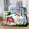 Pippi Longstocking Flannel Blanket Soft Warm All-Season Throw, Design for Camping, Car Travel, Hiking Sofa, Bed, Office Perfect Gift for Parties