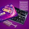Nine-Piece Interlocking IQ Puzzle Set - Luban and Kongming Locks for Children's Education