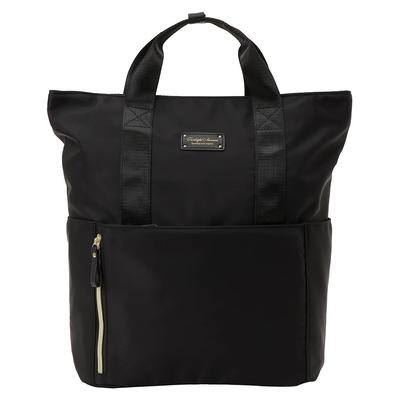 Twilight Avenue Lightweight Multifunctional Carry-On Backpack with Plenty of Pockets, 2504-4G05, Black