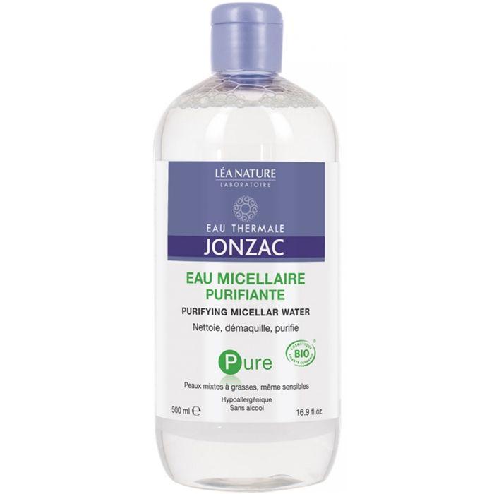 Eau Micellaire - Jonzac Pure - 500ml - Purifiante - Hypoallergénique - Peaux mixtes