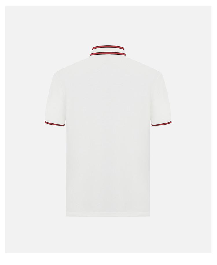 Classic Striped Men's Short-Sleeved Polo Shirt