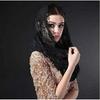 Meier Bridal Wedding Halloween Veil Embroidered Lace Headscarf Face Veil Women's Gauze Scarf