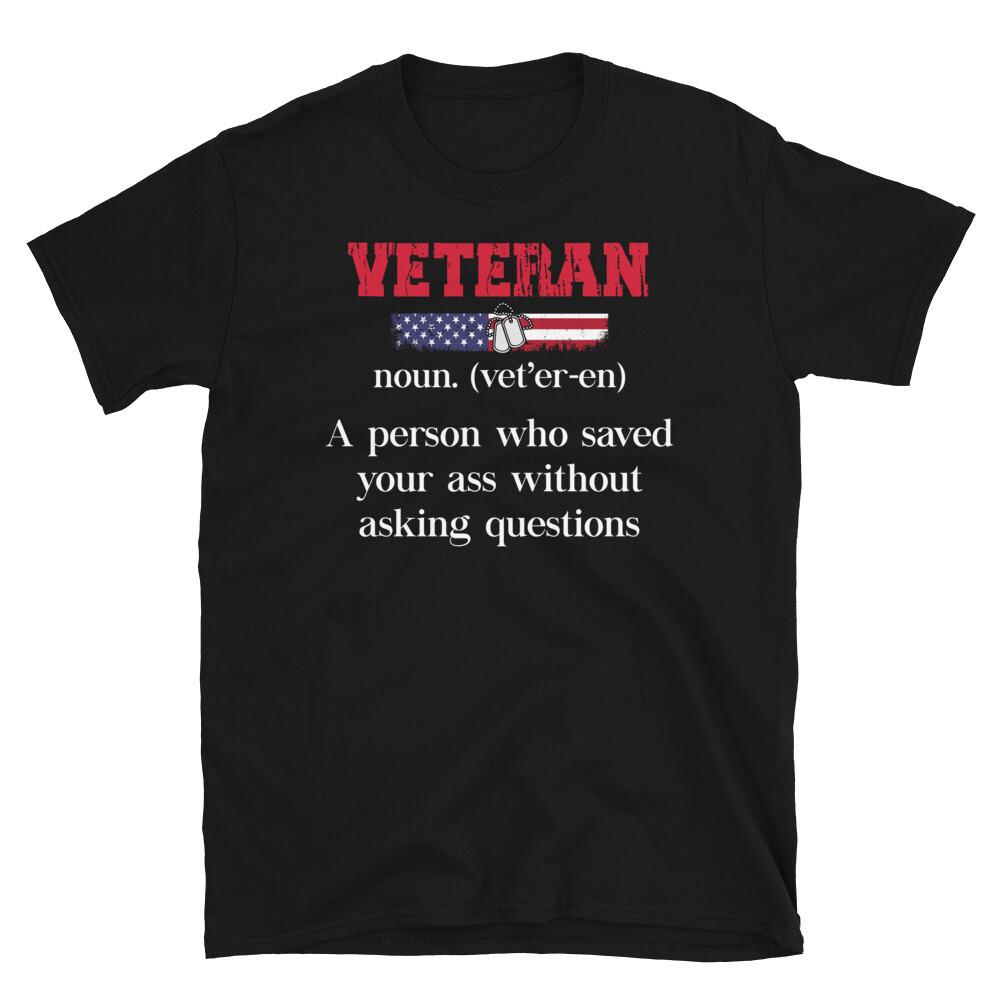 Definition Of Veteran US VETERAN Awesome Graphic Classic