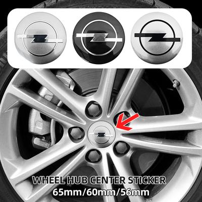 4pcs 3D 56mm 60mm 65mm Car Wheel Hub Centre Cap For Badge Emblem Hub Center Cover Car Logo Sticker Styling Accessories