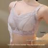 Wire-Free Push-Up Full Cup Bra for Large Breasts: Slimming, Side Fat Gathering, Anti-Sagging, Plus Size