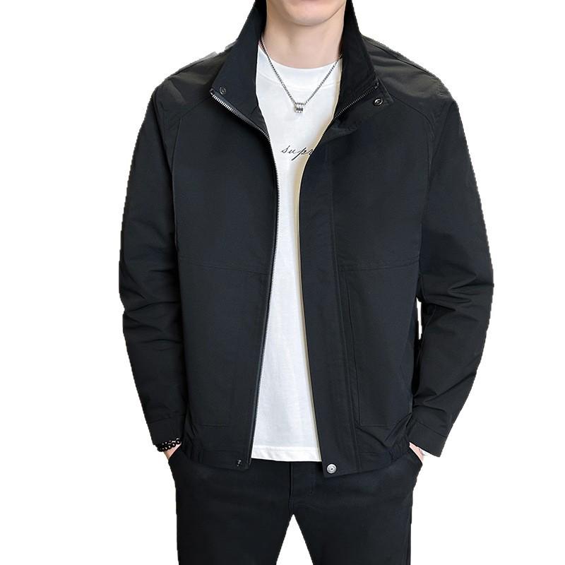 2026 Spring Men's Stand-up Collar Casual Jacket