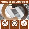 2Pcs Car Flower Test Tube Solid Wood Vase Plant for Car Vent Install Station Flower Decoration Home Glass Auto Air Vent Ornament