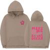 Mens Hooded Sweatshirt Casual Loose Fit Cotton Pullover With Ribbed Cuffs Hem Sport Leisure