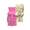 Silicone Moulds Flower Vase Molds Human Body Shape Flexible Ornament Molds Unique Flowerpot Moulds for Resin Craft