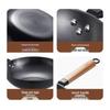 Wok en Fer Fin Chui Da Huang 30cm Sans Revêtement