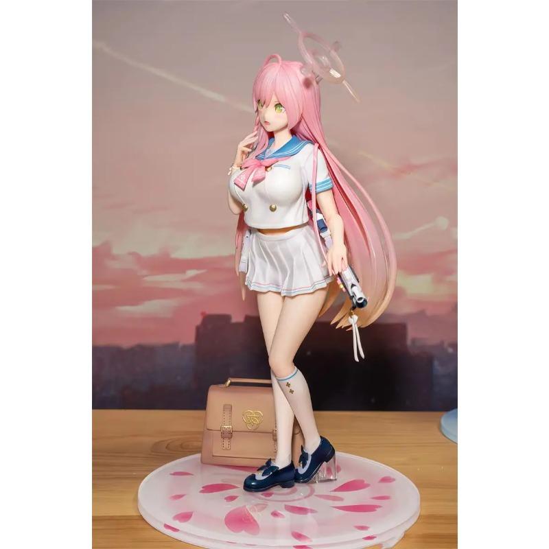 24cm Blue Archive Urawa Hanako Casual Clothes Standing Pose Anime Figure Statue Desktop Decoration Gift Poseable Articulated Scale Detailed Movable