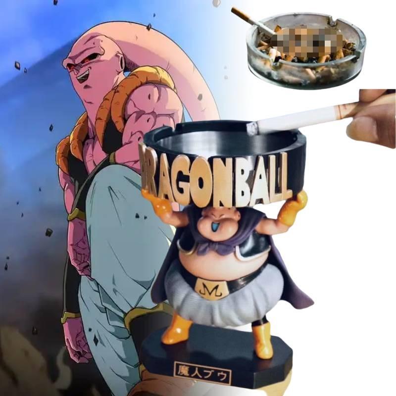 Majin Dragon Ball Buu Figurine Ashtray Anime Model Statue Xmas Toys Gift Garnish
