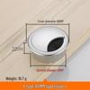 Round Plastic Cable Grommet Hole Cover for Office Desk - Sizes 50/60/65/80 Mm