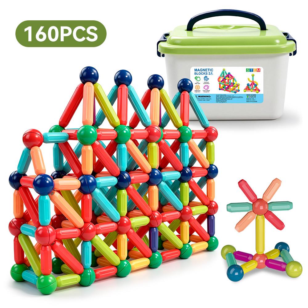Magnetic Building Blocks: Early Education DIY Toys for Boys & Girls