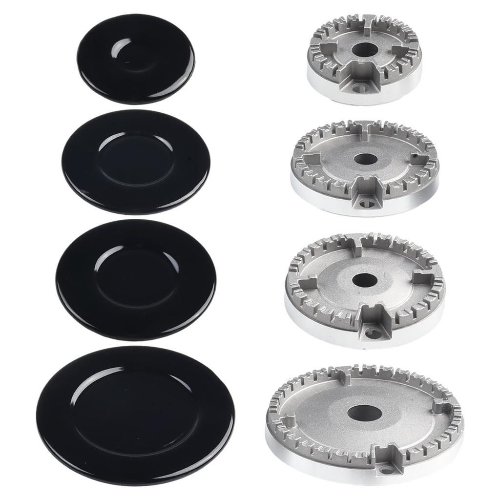 Wide Range Compatibility Gas Stove Burner Cap Set For Different Cooker Types