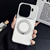 For Oppo Find X8 X9 Pro Ultra Case Litchi Grain Leather Strong Suction Metal Kickstand 360° Rotatable Spray Coating Hybrid Cover