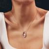 Lowool Heart Pearl Necklace
