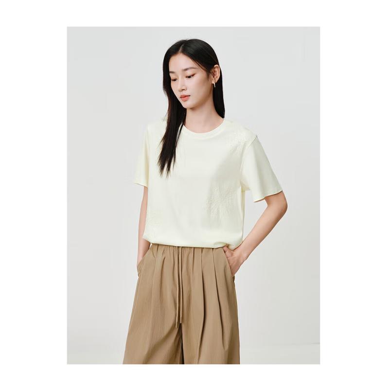 Jiusi Anna Kai Fireworks Beaded T-shirt 2XL