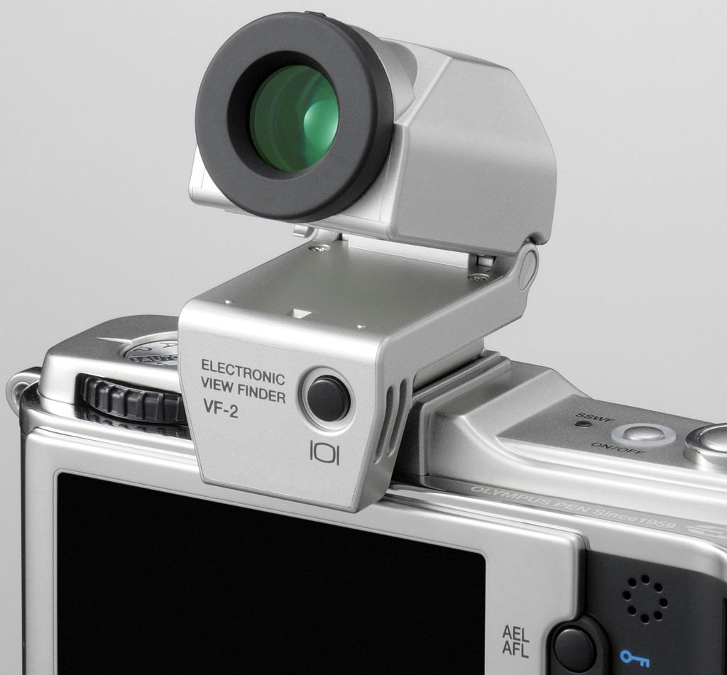 Olympus Electronic Viewfinder VF-2SLV for Mirrorless Cameras Silver