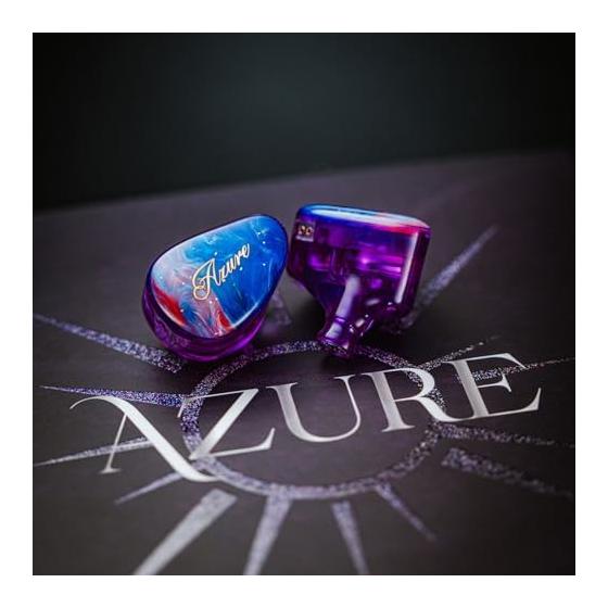 BEEP AZURE 3 Driver Hybrid IEM Earphones 2DD+1BA Design Knowles 62462 Balanced Armature PULCP Dual Dynamic Driver High Magnetic Flux Linear Magnetic