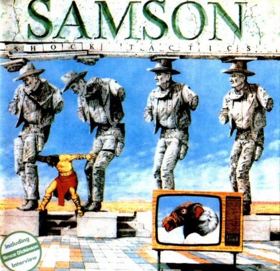 CD SAMSON - Shock Tactics JICK89096 Jimco Records 1992 Japan Rock Used