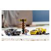 LEGO Speed Super Racing Plastic Dodge Challenger SRT Demon&1970 Dodge Charger R/T Building Blocks 301-600pcs