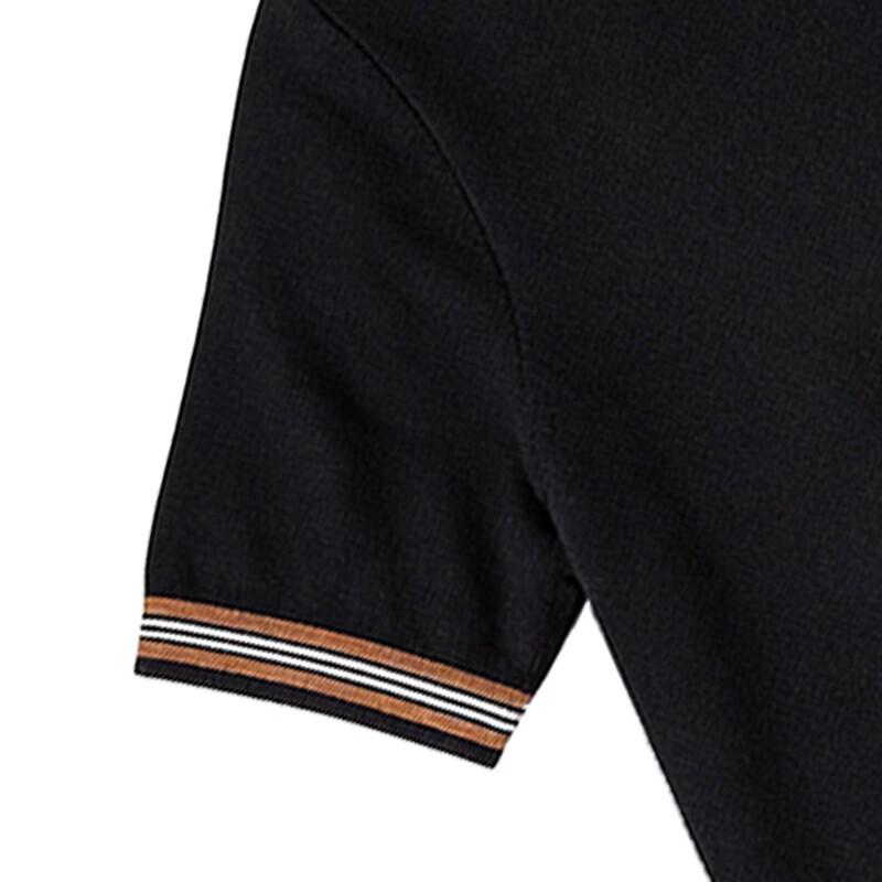 JOW Men's 100% Wool Jacquard Short Sleeve Knit T-Shirt
