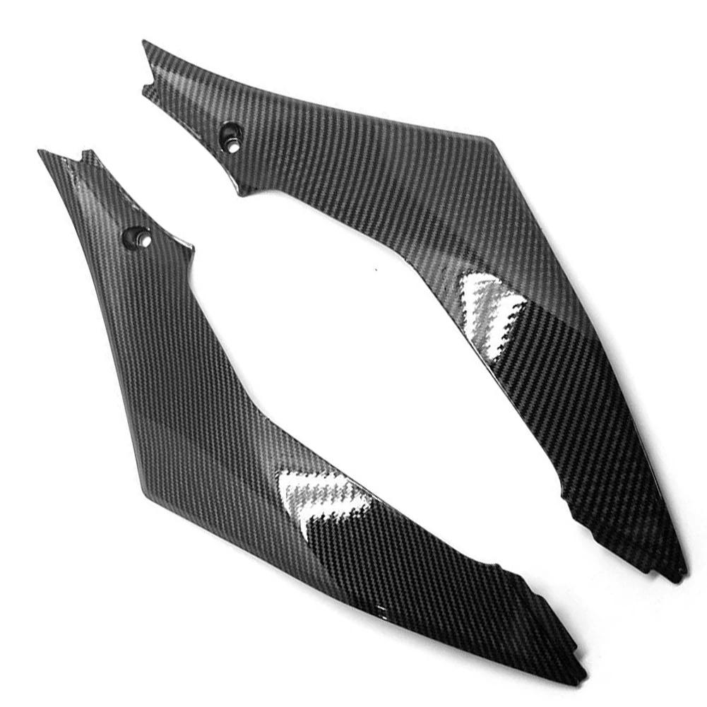 Parts & Accessories FRAME COVER 1000 2007 2008 2PACK 2PCS ABS Carbon Fiber Black For Suzuki GSX-R High Quality