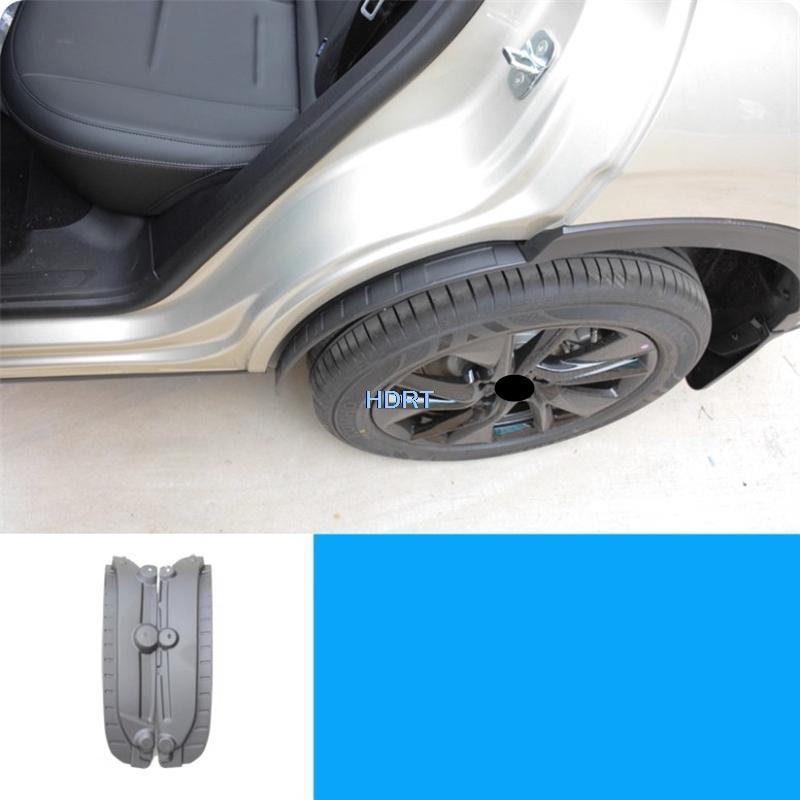 For GWM Haval H6 4th 2024 + Car Style Front Rear Wheel Arch Mud Flap Plate Splash Guard Mudguard Inner Fender Cover Accessories